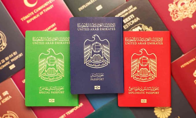 الوان الجواز الكويتي