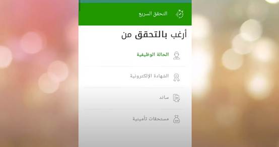 الاستعلام عن مستحقات مالية برقم الهوية التأمينات