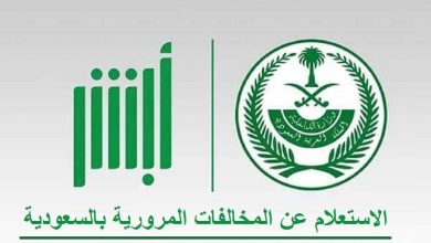 الاستعلام عن المخالفات المرورية