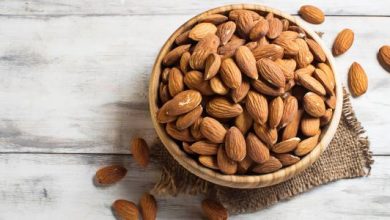 السعرات الحرارية في اللوز