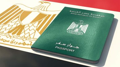 جوازات السفر المصرية