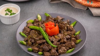 عدد السعرات الحرارية في الكبدة