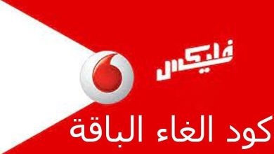 كود الغاء باقة فودافون وطريقة التحويل من باقة لأخرى