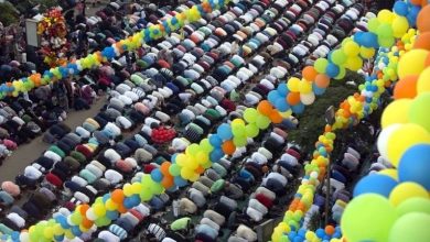 من فاتته صلاة العيد والامام يخطب