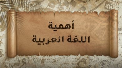 أهمية اللغة العربية