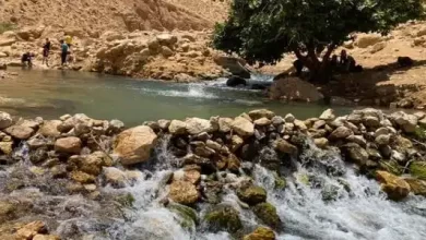 أين يصب نهر العوجا