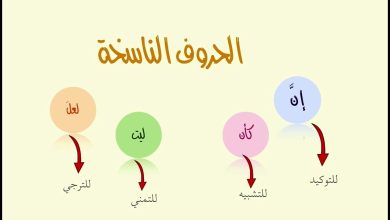 الحروف الناسخة