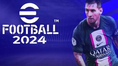 حمل التحديث الأخير من لعبة موبايل e football 2024