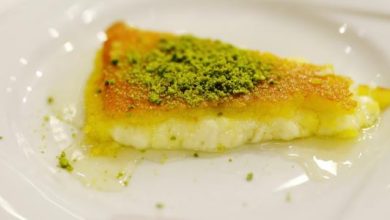 طريقة عمل صينية كنافة بالقشطة