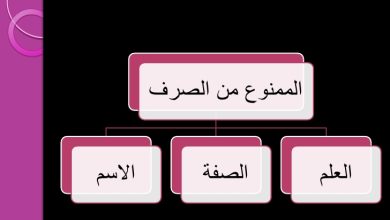 ما هي شروط الممنوع من الصرف مع ذكر أمثلة