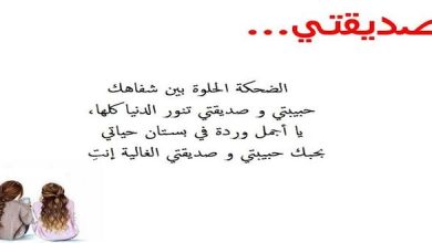 مجموعة رسائل حب لصديقتي