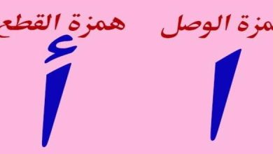 همزة الوصل والقطع