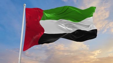أين رفع علم دولة الإمارات