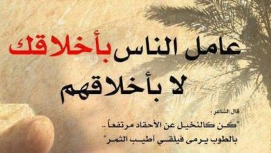 كلمة قصيرة عن حسن الخلق