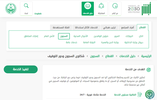 كيف اشتكي على السجون