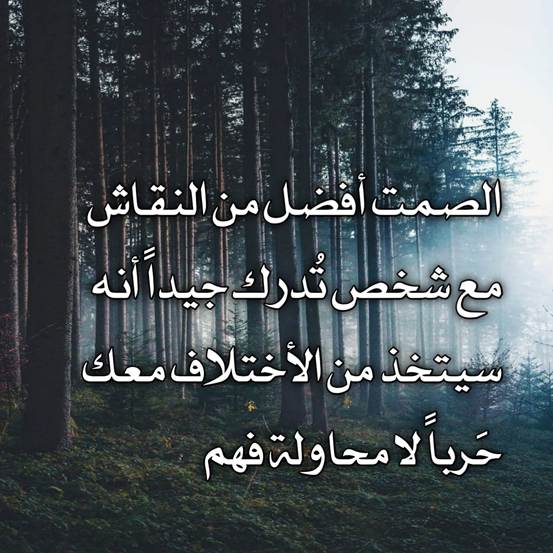 منشورات فيس بوك عن اصمت